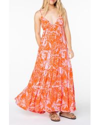 Billabong Warm Rays Dress in Pink Lyst