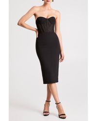 HELSI Vivi Strapless Cocktail Dress | Lyst