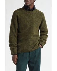 Noah Popcorn Yarn Sweater in Blue for Men | Lyst