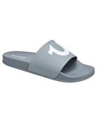 True Religion 112 Logo Men\'s Gray Slides Size 9 Casual Sandals True Religion 112 Logo Slide | Nordstrom main image 3
