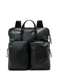 AllSaints Women's Kita Small Leather Backpack in Black | Lyst