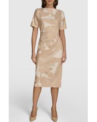 【Donna Karan New York】Printed Draped-Sash Dress Donna Karan New York Women's Printed Draped-Sash Dress - Macy's