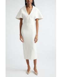 Jacquemus La Robe Perou Mohair-blend Midi Dress in Blue | Lyst