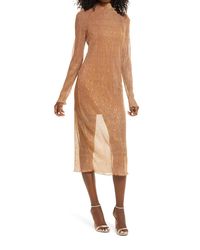 leith wrap midi dress