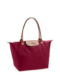 longchamp maroon