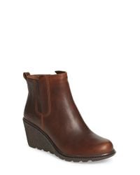 timberland amston chelsea wedge boot