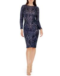 holly long sleeve metallic pliss dress Metallic Pleated Long-Sleeve Dress - Platinum