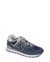 new balance 574 black iris
