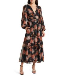 long sleeve black dress floor length Ever-Pretty Floor Length Empire Waist Lace Evening Dress with Half Sleeve
