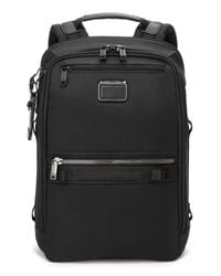 Tumi Alpha Bravo Kinser Flap Backpack in Black | Lyst