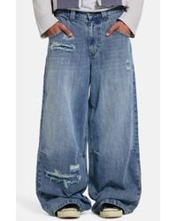 Jaded London Brooklyn Cord Baggy Jeans in Green for Men | Lyst