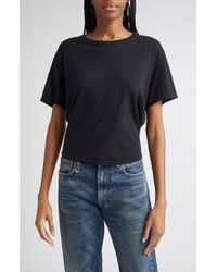 【関税込み】R13 ブラック 'C'est La Fucking Vie' Boy Tシャツ Black 'C'est La Fucking Vie' Boy T-shirt by R13 on Sale