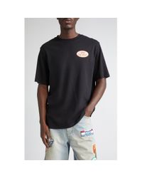 AMIRI♡ Station パッチ Tシャツ AMIRI: Black Station Patch T-shirt | SSENSE