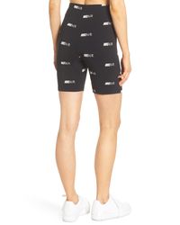 nike air repeat logo cycle shorts
