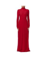 chinese dress ladies Stellar All Star Hand Beaded Slip Maxi Dress - Black