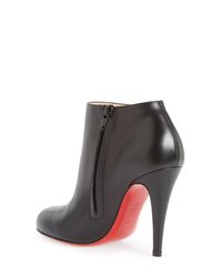 belle round toe bootie christian louboutin