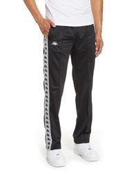kappa skinny track pants
