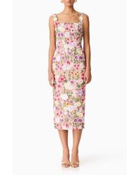knee length dresses for ladies Deanna Mini Dress in Pink