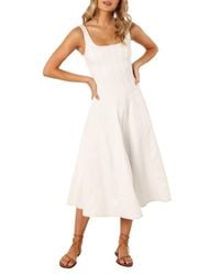 maude sleeveless fit & flare dress Maude Apatow 2023 Met Gala Black Crepe Fit & Flare Dress