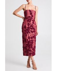 HELSI Gemma Floral Embroidered Midi Cocktail Dress | Lyst