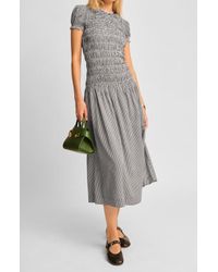reformation lacey abstract print crepe midi dress Rent Lacey abstract-print crepe midi dress - Reformation