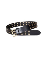 AllSaints Alice Eyelet Woven Leather Belt | Lyst display picture 3