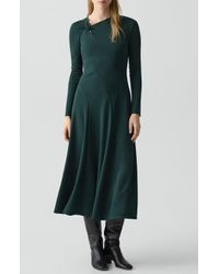 reinette mauve purple midi dress Violet Sky Midi Dress– Teuta Matoshi