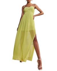 brown tie dye bodycon dress Haute Hippie main image 0