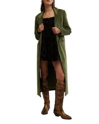 Free People Dhalia Velvet Duster Lyst