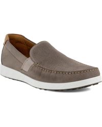 Ecco New Jersey Slip on in Brown for Men Lyst
