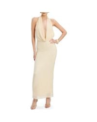 halter pageant dresses Jovani 43697 - Long Mermaid Dress - Sleeveless, Beaded High Neck, Sash Ornate Cuffs, High Slit, Sweep Train 8 / Royal main image 0