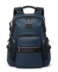 Tumi Alpha Bravo Knox Backpack in Blue | Lyst