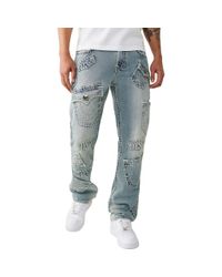 TRUE RELIGION Sebastien Ami X Warped Joey Super T in Black for Men