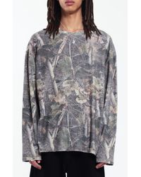Jaded London Ines Waffle Long Sleeve in Natural for Men | Lyst
