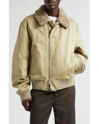 ジャケット BURBERRY Army Green Nylon Jacket Burberry - Thornham Shell Field Jacket - Green Burberry