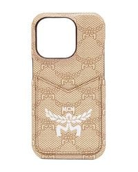 MCM - MCM  iPhone12/12proケース MCM(エムシーエム)iPhone 12/12 Proケース ジップポケット付き