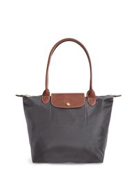 longchamp light gray