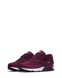 nike air max 90 lea bordeaux