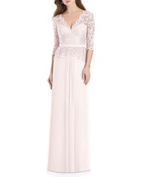 Jenny packham lux chiffon gown Clearance