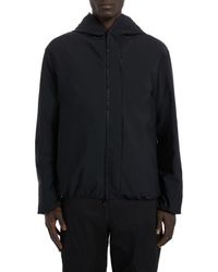 Moncler Iton Hooded Jacket in Black for Men | Lyst