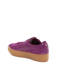 puma vikky platform purple