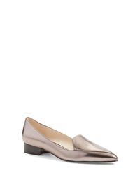 cole haan metallic flats