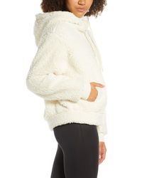 Zella farrah hooded fleece jacket Clearance