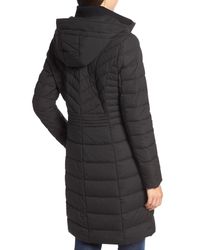bernardo quilted walker coat