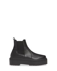 yardley platform chelsea boot