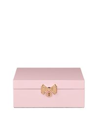 Ted Baker Lacquered Hero Pink Jewellery Box With Musical Ballerina -