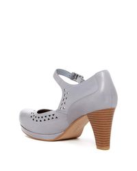 Clarks Leather Chorus Chime Mary Jane Pump - Lyst