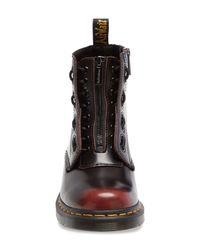 dr martens pascal front zip cherry
