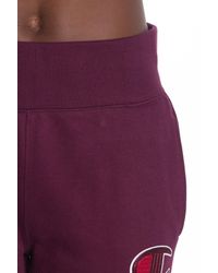 Champion Purple Reverse Weave Joggers