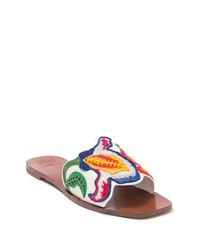 tory burch beaded sandals